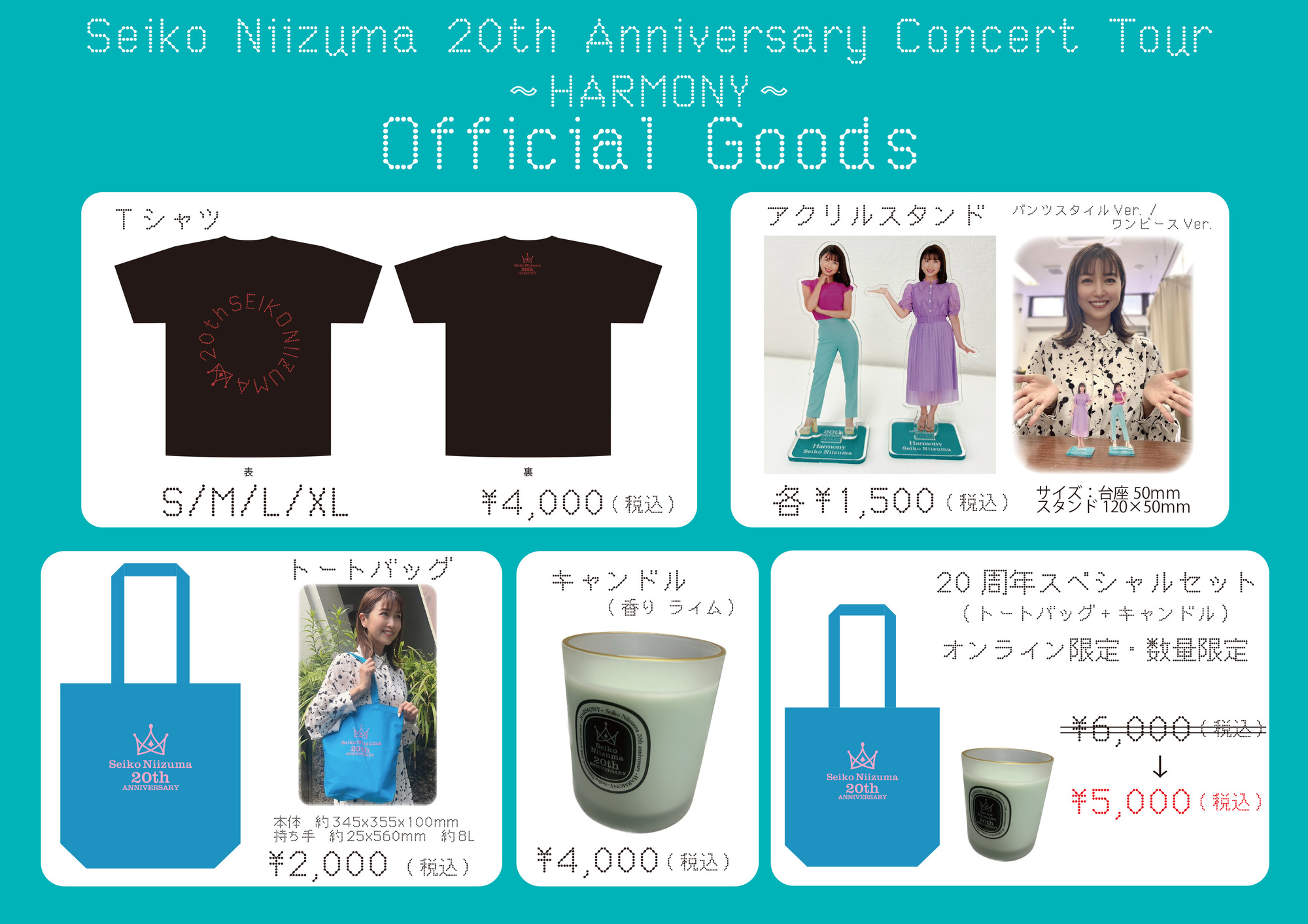 Seiko Niizuma 20th Anniversary Concert Tour ～HARMONY